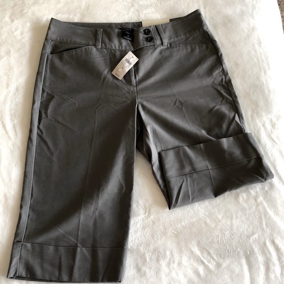 Ann Taylor Shorts New Ann Taylor Bermuda Dark Grey Shorts Size 6